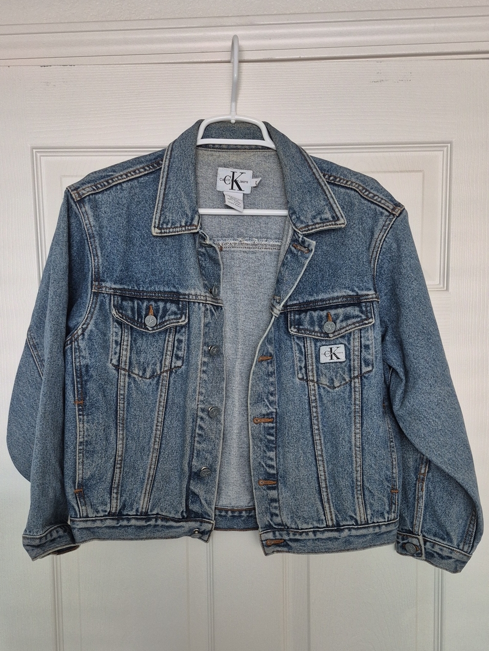 Calvin Klein Jean Jacket, Size medium
